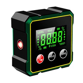 ZITUZY Digital Level Box with USB Charging, Digital Angle Finder, Magnetic Digital Angle Finder with Electronic Laser, Digital Level Spirit Level, for Woodworking, Construction, Metal Engineering