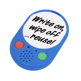 Talking Products, Voice Pad Voice Recorder, Communication Sound Button for Kids, 40 Seconds Recording. Sensory Learning Resource for Practising Phonics and Speaking and Listening Activities in School