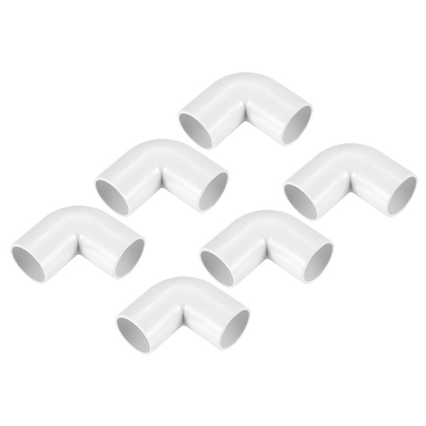 MECCANIXITY PVC Conduit Coupler 90 Degree Elbow Fittings 25mm Change