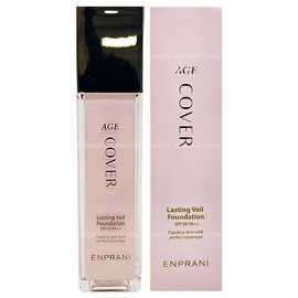 ENPRANI Age Cover Lasting Veil Foundation 45g No. 21 Light Beige / 엔프라니 에이지 커버 래스팅베일 파운데이션 45g 21호 라이트 베이지