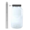 Britten & James Large Empty Plastic Jars 4500ml with lids