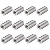 20PCS M6 Round Connector Nuts, Female Thread Rod Studding Stainless