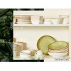 ONEMORE 30 Ounce Large Porcelain Salad Pasta Bowls, Ceramic Dinner