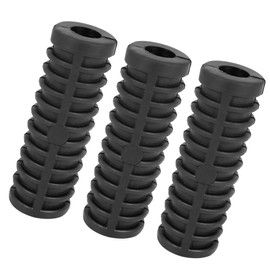 ACROPIX 12mm Dia Universal Gear Shifter Kick Start Lever Rubber Black - Pack of 3