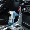 QIOON Mini Gear Shift Hoodie Shark Shift Knob Cover, Universal