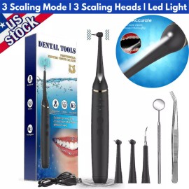 Dental Ultrasonic Tooth Cleaner Plaque Remover for Teeth Tartar Calculus Remover