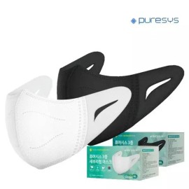 Gita 국내생산 3중 필터 새부리형 덴탈마스크 대형 50매_블랙 Domestic Production 3-Layer Filter Duckbill Dental Mask Large 50 Sheets_Black [PureSis New Beak Type Black 50 Sheets]