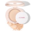 UCANBE Polvos compactos y base de maquillaje 2 en 1,