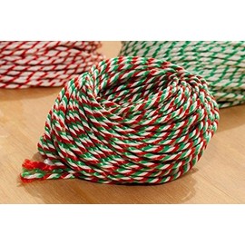 10 Meters of Candy Cane – Christmas – Red, White & Green – Butcher, Baker...