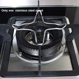 Gas Ring Trivet Reducer Stove Top Hob Cooker Heat Simmer Coffee Pots Cafetiere Espresso Makers Pans Stainless Steel Kitchen Utensil(Type 1)