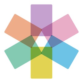 6 Pack Dyslexia Reading Strips,Colored Overlays for Kids & Adults, Double-Sided 11x8.5IN, ADHD & Visual Stress Relief, Guided Reading Tools in 6 Colors