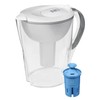 Brita Large 10 Cup Pacifica White Water Filter Pitcher with