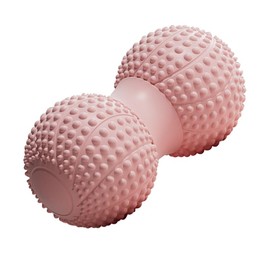 Peanut Foam Roller for Myofascial Release, Trigger Point Back, Neck and Shoulder Compact, Home Workout (Pink)