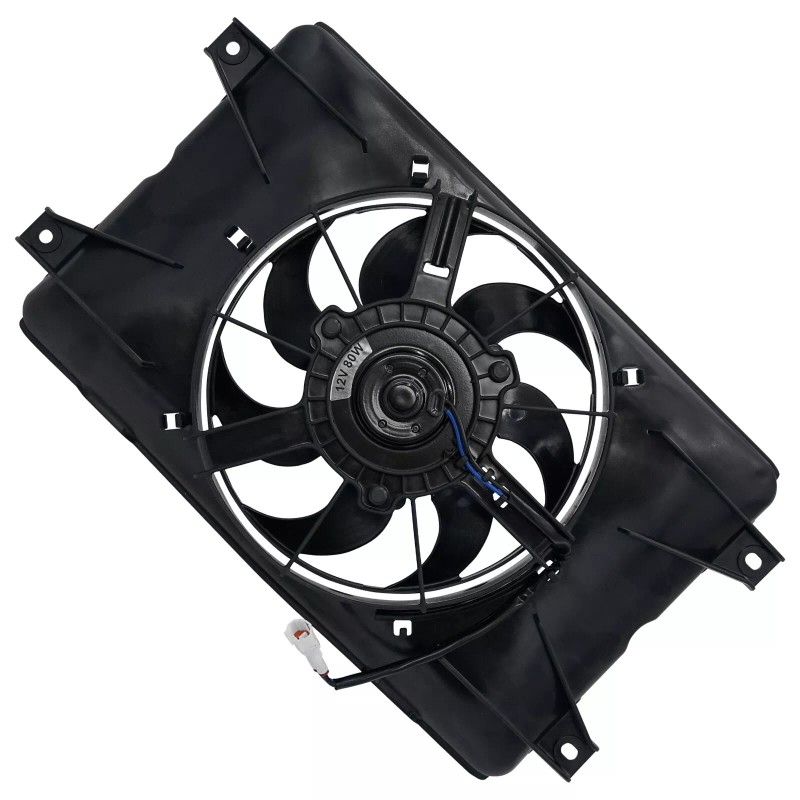 Caltric Radiator Cooling Fan Blower Assembly for Yamaha Viking VI
