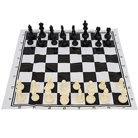 Ajedrez, Tablero Plegable Port¨¢Til de Alta Calidad, Juego de Mesa Ideal para Ni?os y Adultos, con Bolsas de Almacenamiento Seguras