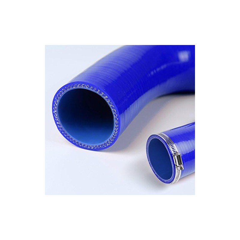 G-PLUS Silicone Radiator Coolant Hose Pipe Kit Clamps Compatible With