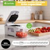 CHEFOLLA Cortador de Verduras Multifunción 5 en 1 de Gran