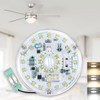 4 Inch Ceiling Fan LED Light Replacement, 18W 2200LM 3000K