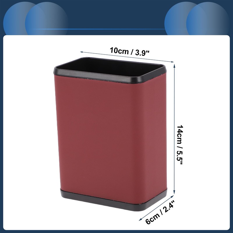 INFINAUTO Auto-Mülltonne Vordersitze Rücksitze 3,9" Länge 2,4" Breite 5,5" Höhe