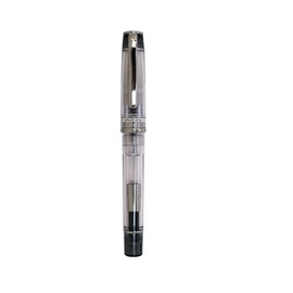 PRERA Iro-Ai Pilot Fountain Pen Transparent Black Medium Point P-FPR-1-TB-M With Original Stylus Ballpoint Touch Pen