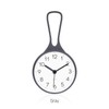 Mooas Loop Bathroom & Kitchen Clock, Waterproof Hanging Clock with