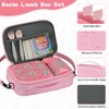 wiwens Bento Lunch Box for Kids with 12oz Soup Thermo