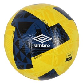 Umbro Neo Swerve Soccer Ball, Blazing Yellow/White/Navy, Size 5