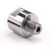 Lathe Headstock Spindle Reducing Adapter with Thru Hole for Vacuum