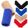 KICHOUSE Nylon Finger 40 Pack Compression Sleeves Elastic Brace Discreet