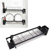 Kitchen Wall Mounted Tableware Holder Drain No Punching Drainage Flatware