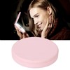 LED Compact Mirror Round Shape 3X Magnification Rechargeable Double Sided