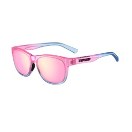 Tifosi Swank Sunglasses (Cotton Candy Swirl/Pink Mirror)