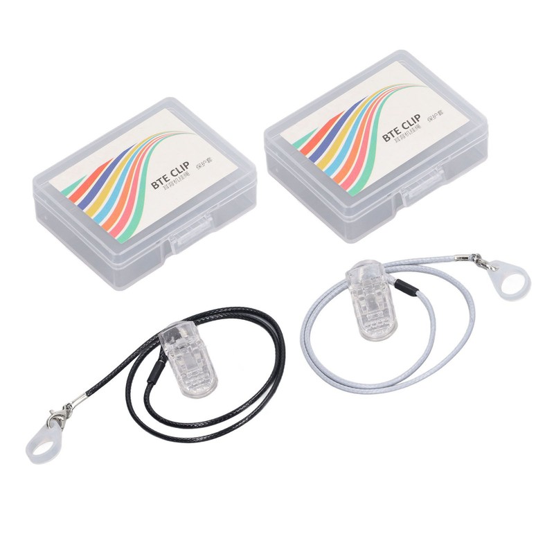 2pcs Sound Amplifier Clip Rope Nylon Monaural Sound Aid Protective