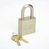 Keyed Padlock, Different, 1-3/4"W