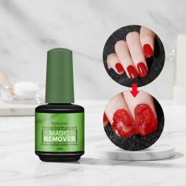 Aliver Remover Gel - Quita Gelish Gel Acrilico , 15ml
