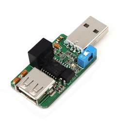 Hailege ADUM3160 USB Isolator B0505S 1500V USB to USB Voltage Isolator Coupling Protection Board Support 12Mbps 1.5Mbps for AVR-JTAG AVRISP JET51 J-Link XDS100 USBASP USBHID