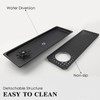 KF28 Silver Stainless Steel Bar Glass Drainage Tray Drip Tray