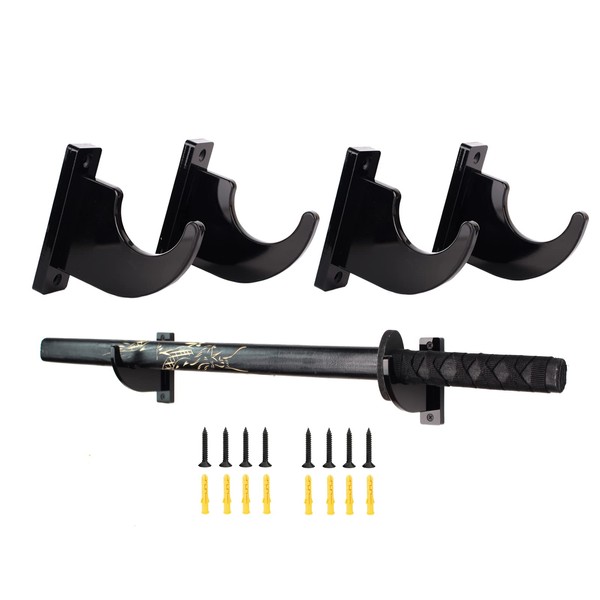 BEITESI Acrylic Sword Wall Mount Lightsaber Wall Mount Katana Wall