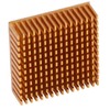 8Pcs Cooling Fins Aluminum Alloy Power Radiator Slotted Heatsink for