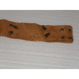 Margaritaville Jimmy Buffett MARGARITAVILLE Leather Wrist Charm Bracelet 8" Adjustable NWT