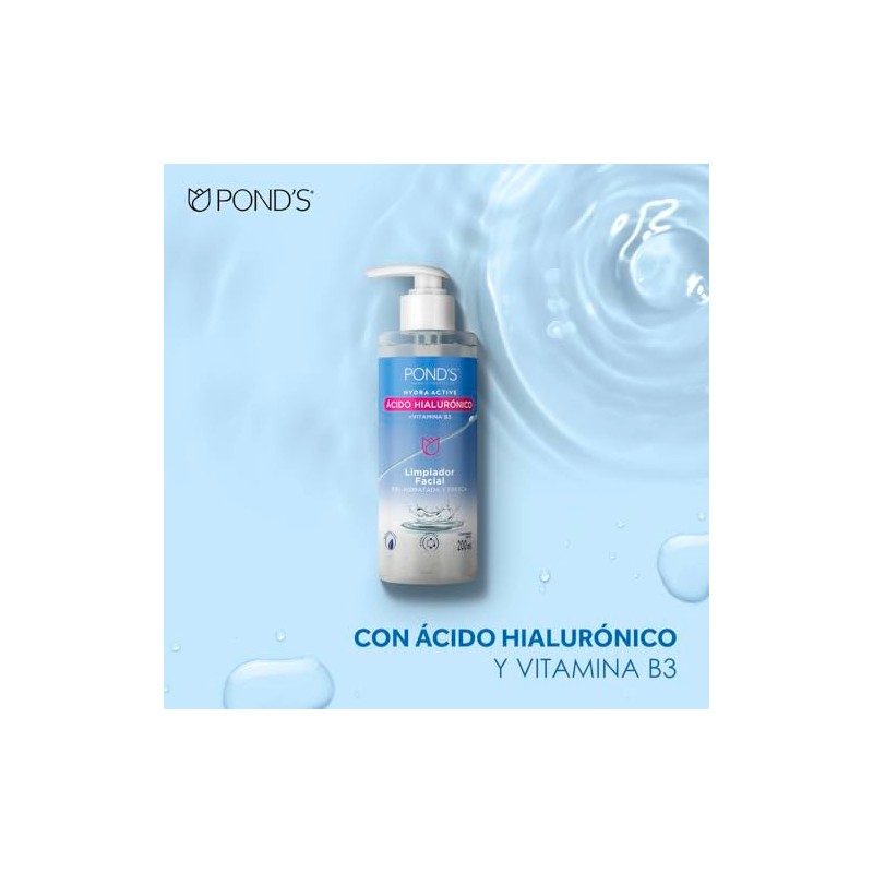 Pond's Serum + Gel + Limpiador Hydra Active