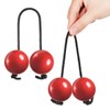 Alasum 2pcs Aslatua Rhythm Ball Handshaker Beginner Hand Percussion Instrument