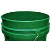 5 Gallon Green Camo Plastic Buckets, 3-Pack