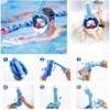 Snorkeling Snorkel Full Face Diving Mask for Children Elementary School