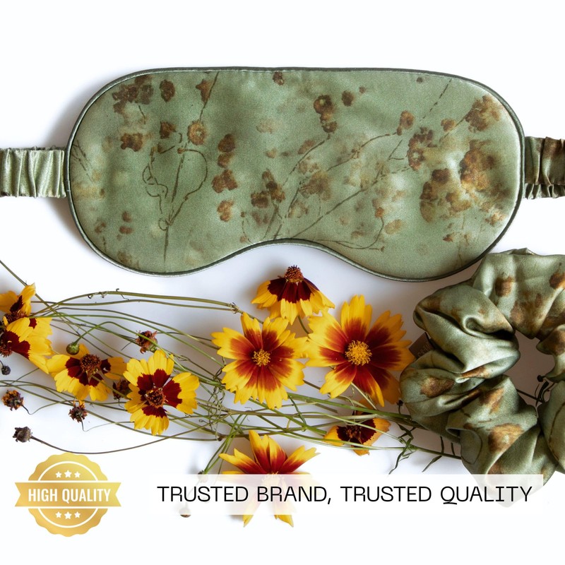 Silk & Willow 100% Pure Mulberry Silk Sleep Eye Mask