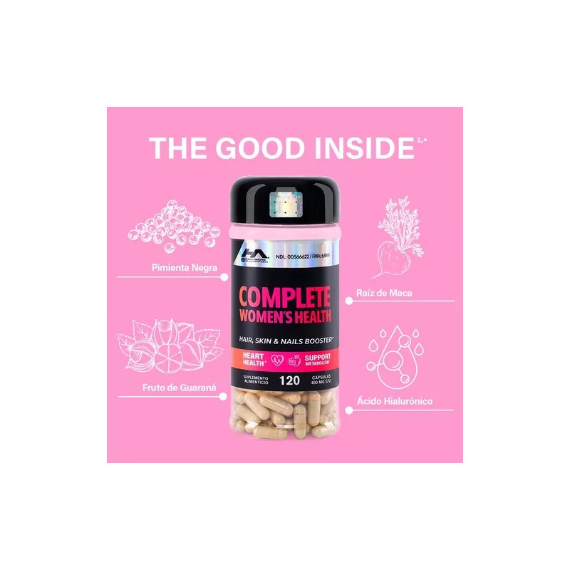 Human Amplifier Women's Health Antioxidante Piel Uñas Y Cabello Radiante