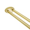 Utopia Alley Rustproof Wall Mounted Aluminum Double L Shaped Shower