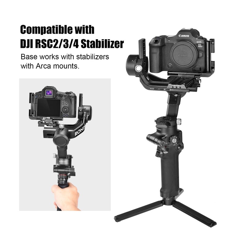 Sunwayfoto PCL-R5II L-Mount for Canon EOS R5II Arca Swiss Quick