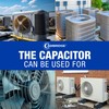 45+10uF 45/10 MFD ±5% 370/440VAC Dual Run Round AC Capacitor