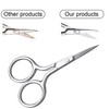 Mudder 3 Pack Small Nose Scissors Facial Hair Trimming Mini